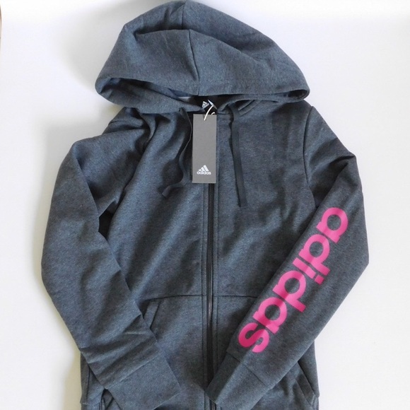 adidas Sweaters - Adidas dark gray sweater